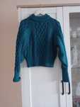 Sweter damski warkocze