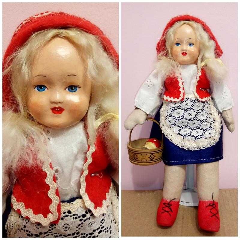 Кукла лялька Красная Шапочка опилки Киселёва