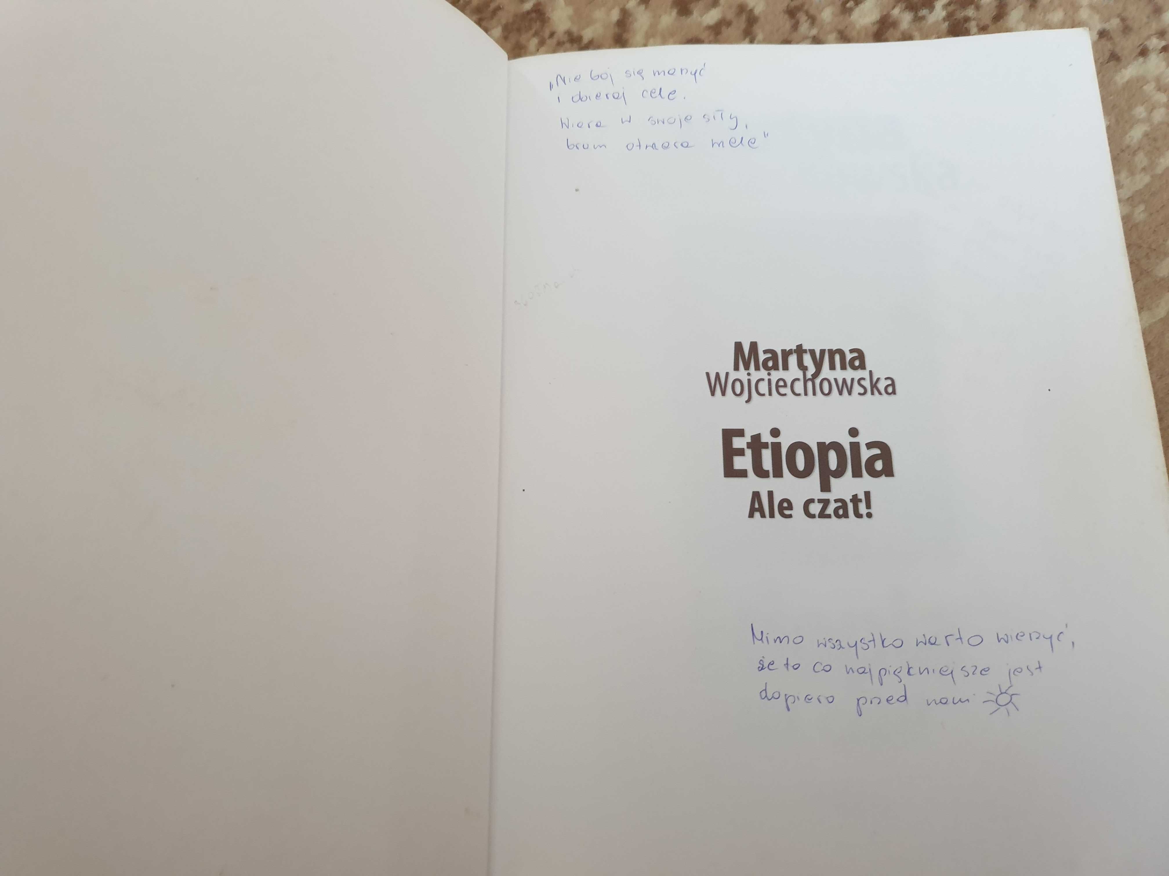 Książka Etiopia. Ale czat! Martyna Wojciechowska
