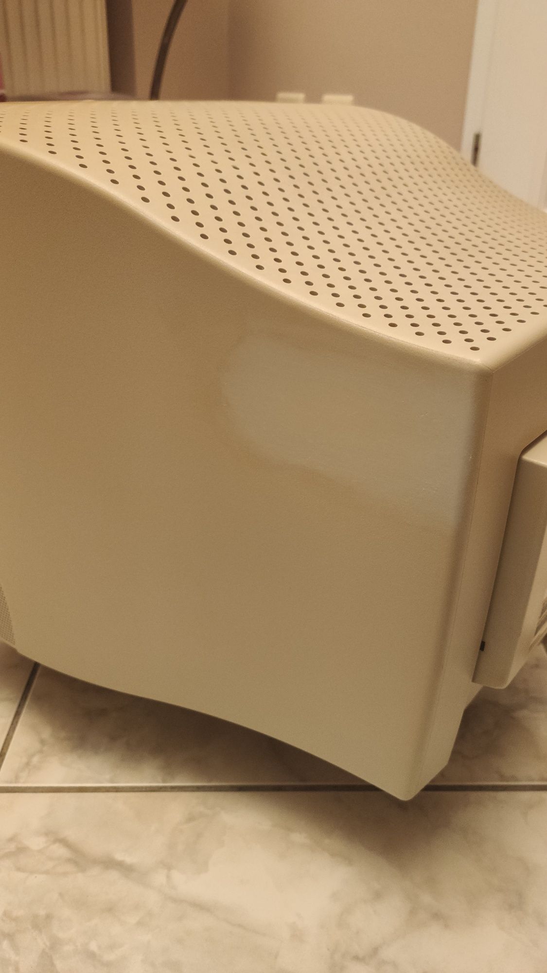 Montor CRT kineskopowy 15" Philips 15B2321W z głośnikami retro PC