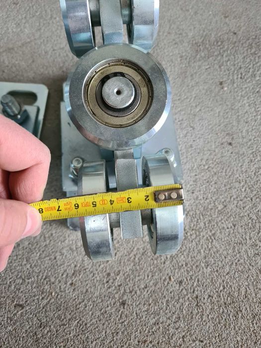 Wózek jezdny, rolki do bramy przesuwnej