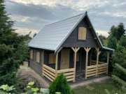 Dom drewniany,letniskowy,ogrodowy,dom do 35m2,Elixir1 5,5x4m+taras 2m