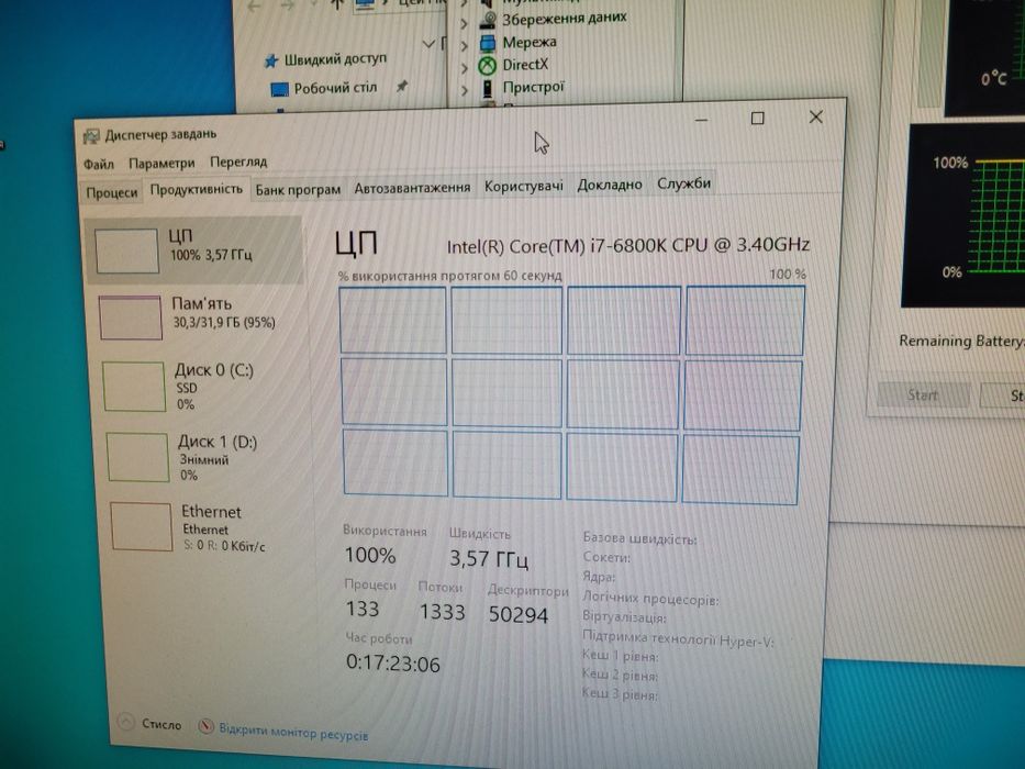 Комплект LGA2011-3 ASUS X99-A + i7-6800K материнка і процесор