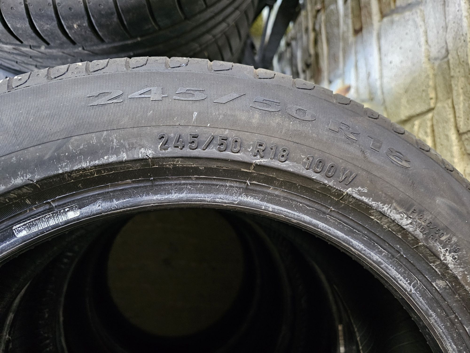 Opony letnie Pirelli 245/50R18 100W