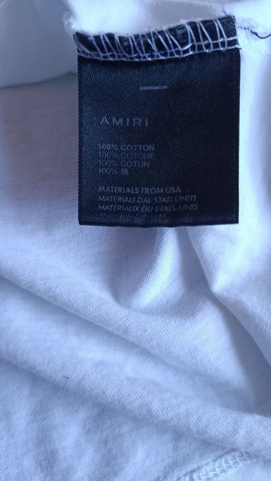 Оригінал Amiri футболка