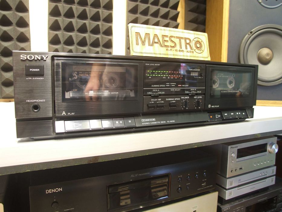 Касетна дека Sony TC-W310. JAPAN. Без передплати