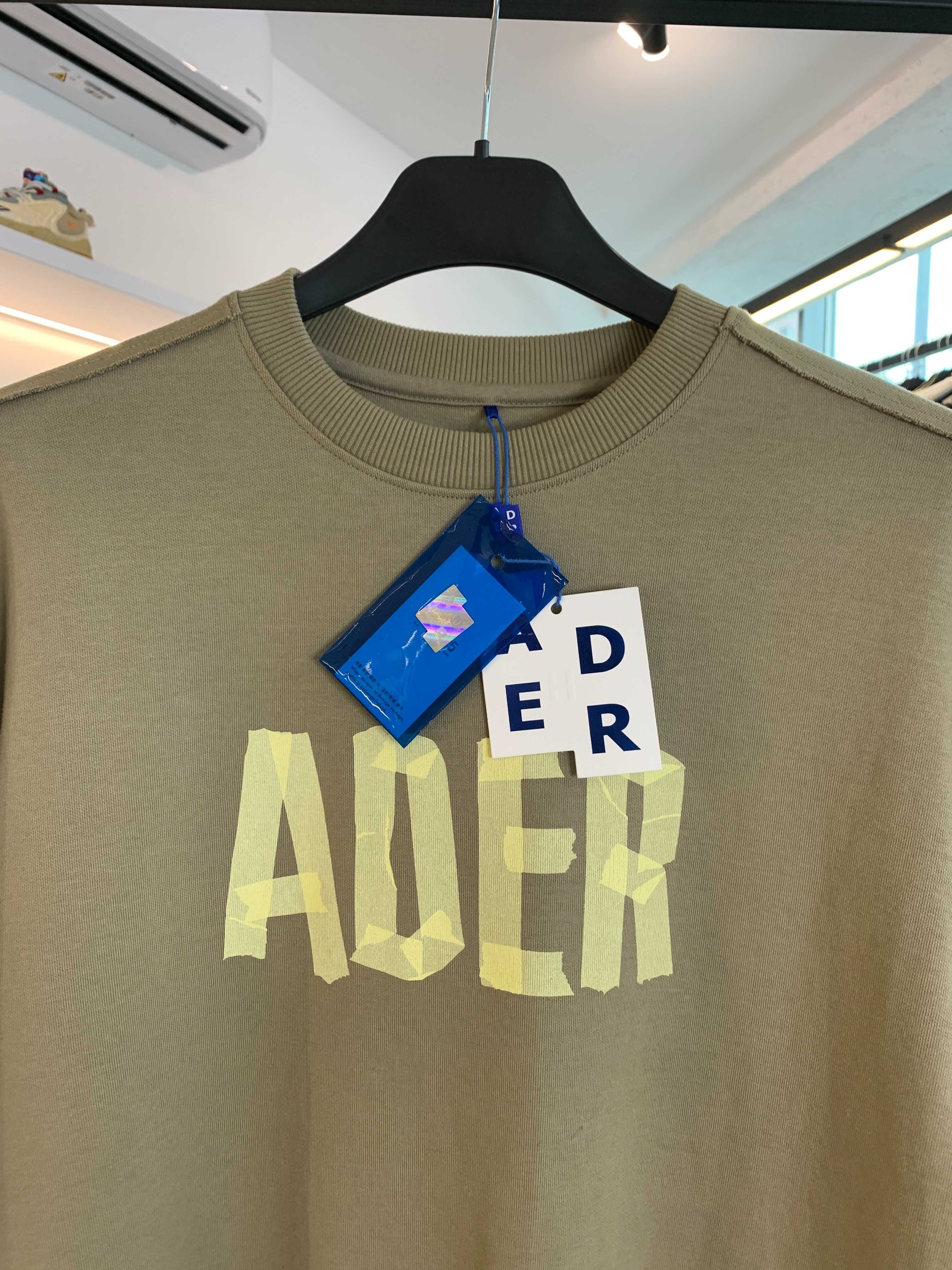 Світшот ADER ERROR Tape Logo Crew Sweat Sweatshirt Beige