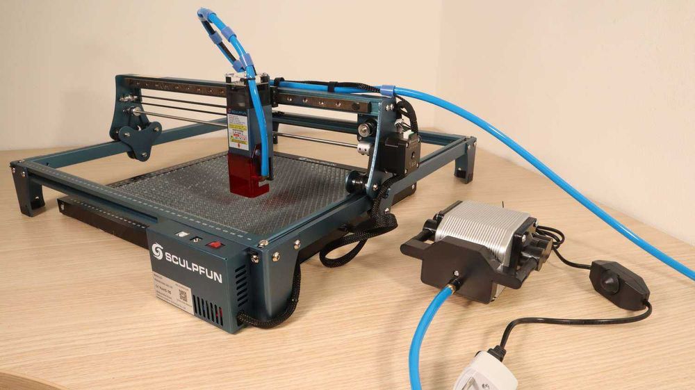 Corte gravação Laser Sculpfun S10 5W