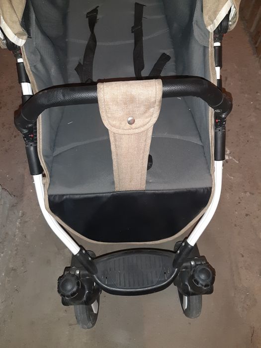 Wózek, spacerówka, pompowane koła, pokrowiec na zimę