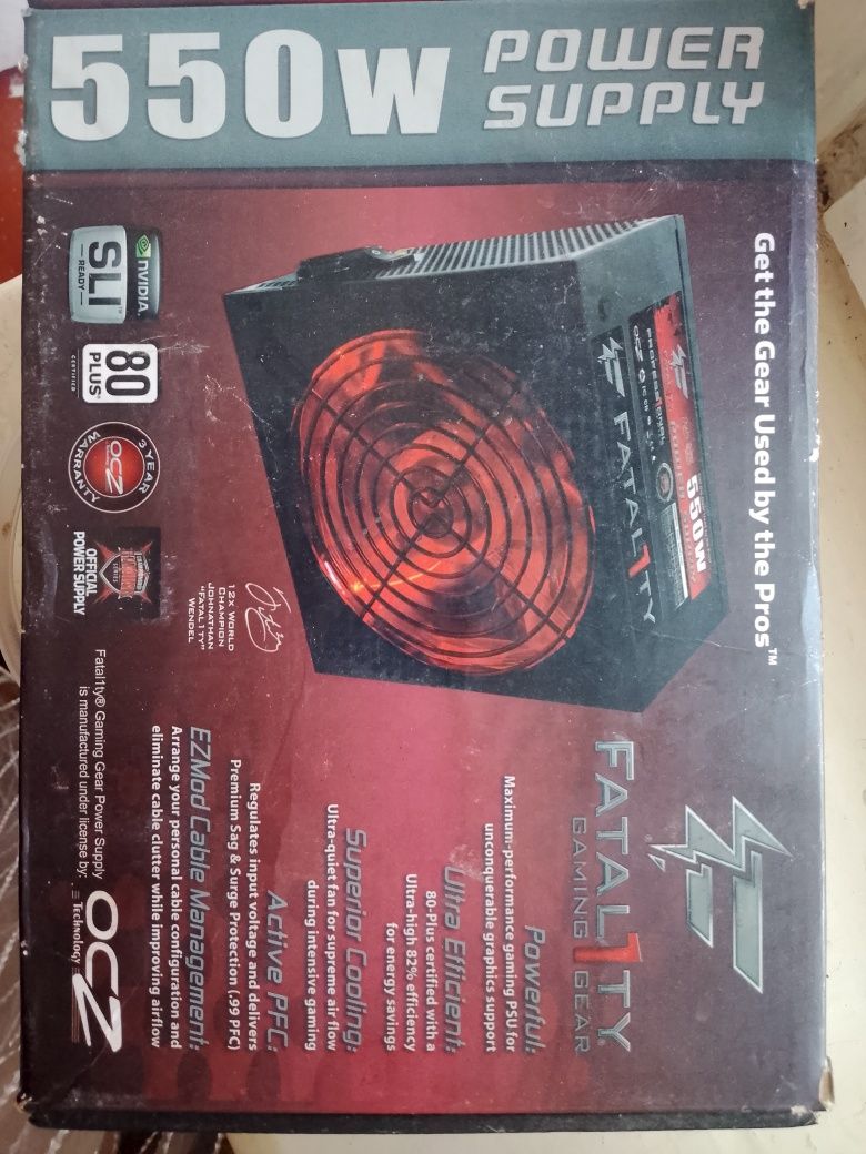 Блок живлення OCZ Fatal1ty 550W (OCZ550FTY-EU)