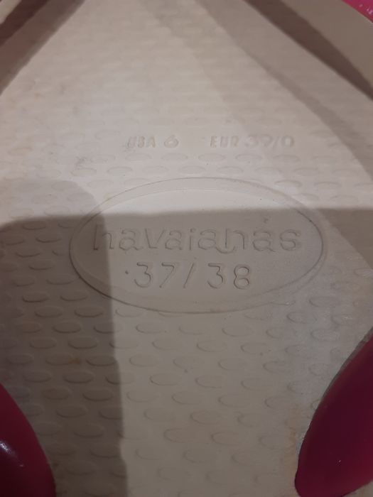 Chinelos Havaianas rosa n°38
