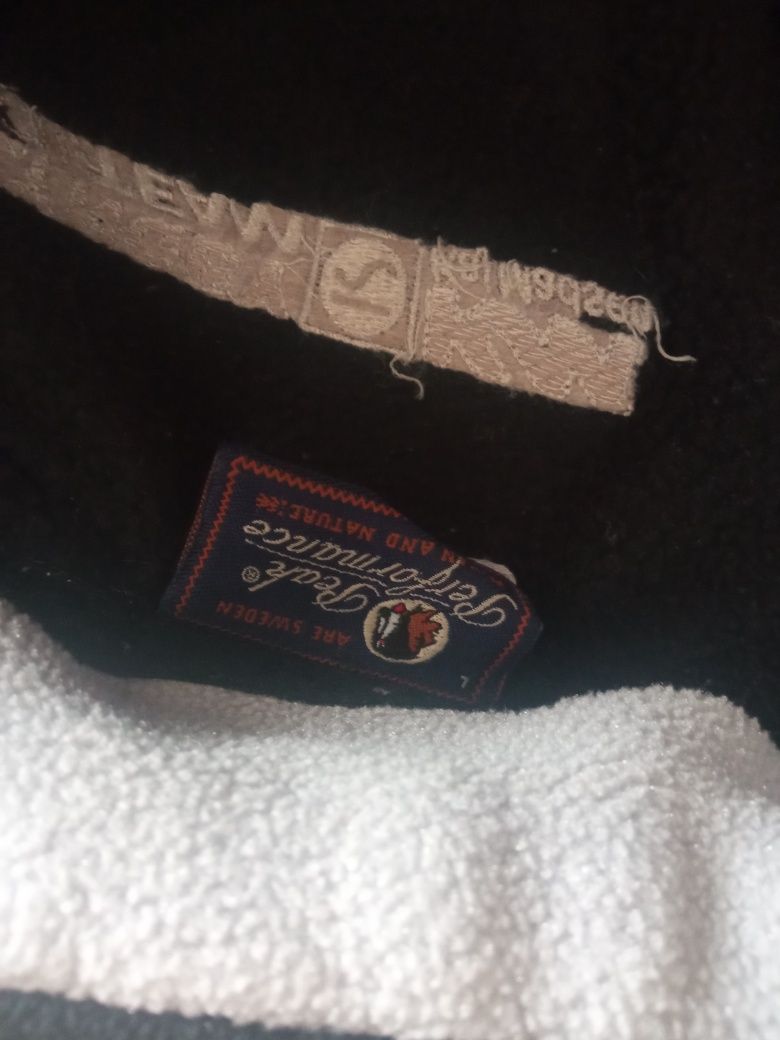 Czarna rozpinana bluza polarowa Peak Performance