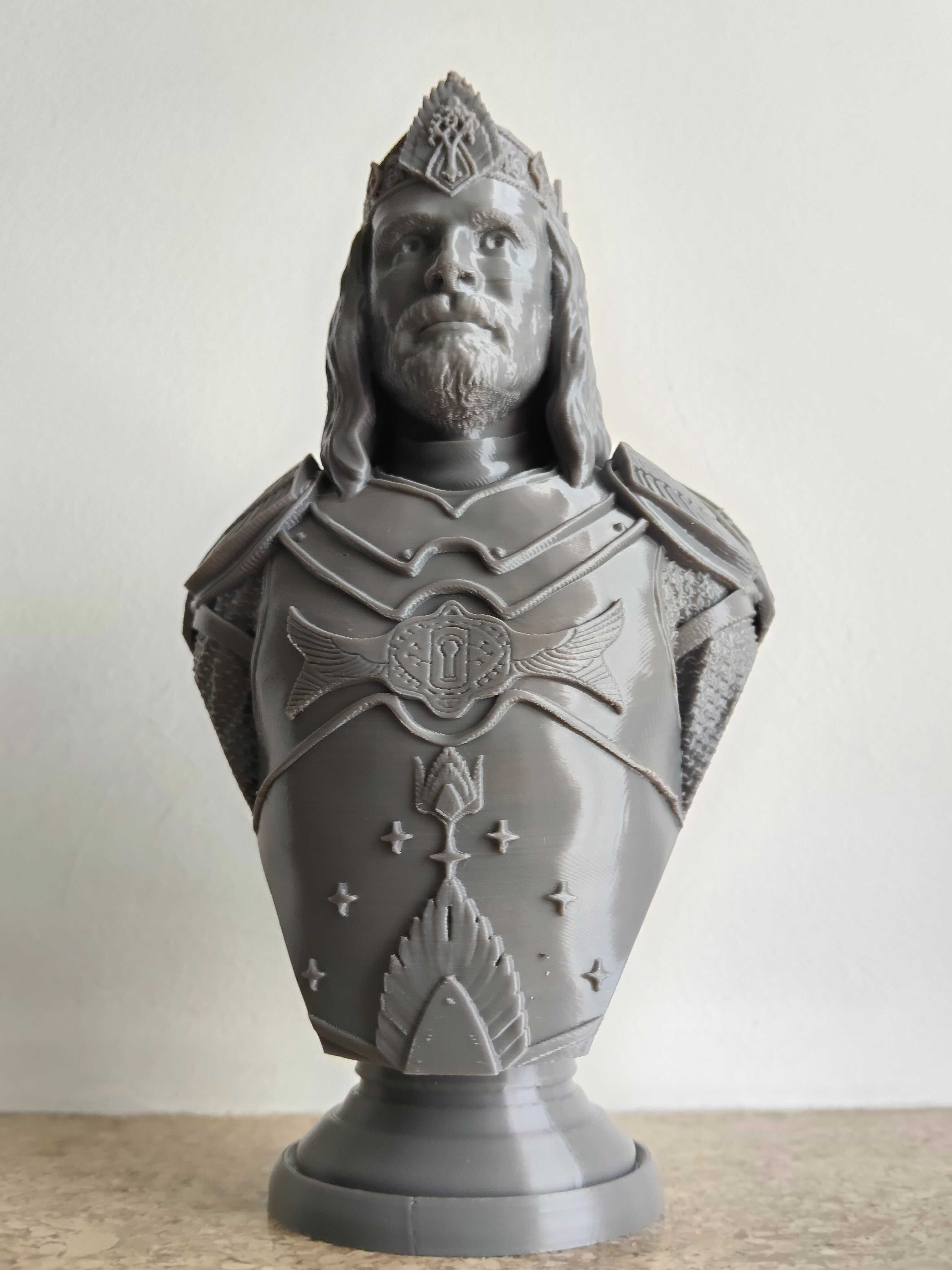 Busto de Aragorn Lord of The Rings