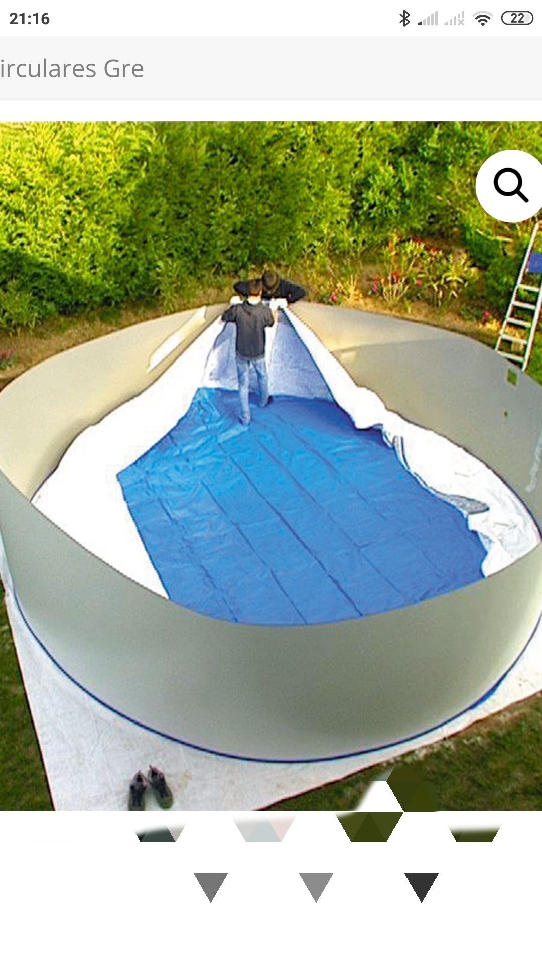 Liner/Lona para piscina/coberturas/toldos qualquer medida várias cores