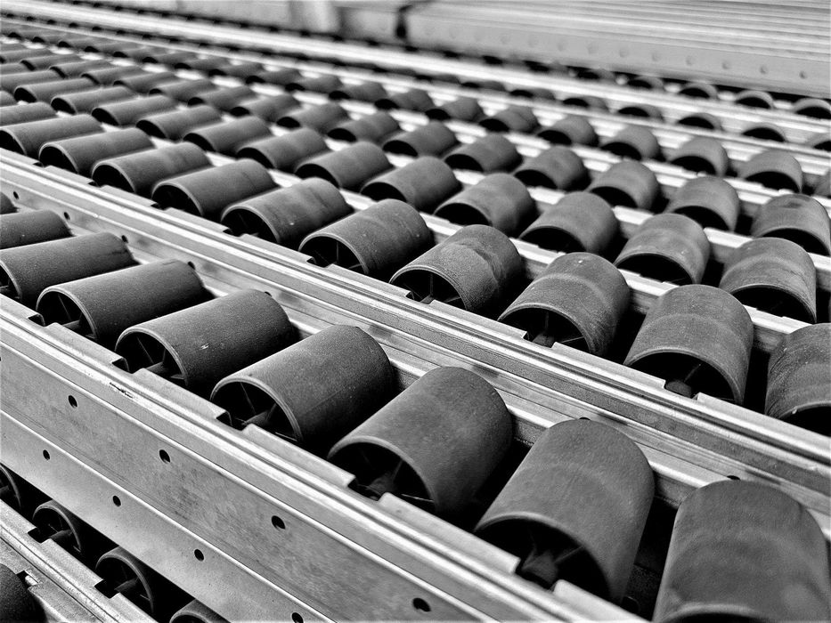 ROLKA Listwa Rolkowa 306cm Podajnik Szyna Przenośnik Transportowy