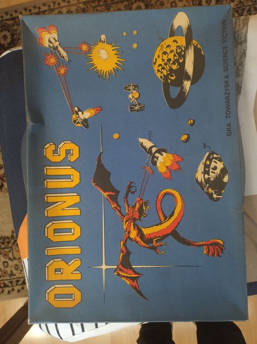 Gra planszowa PRL Orionus fantastyka