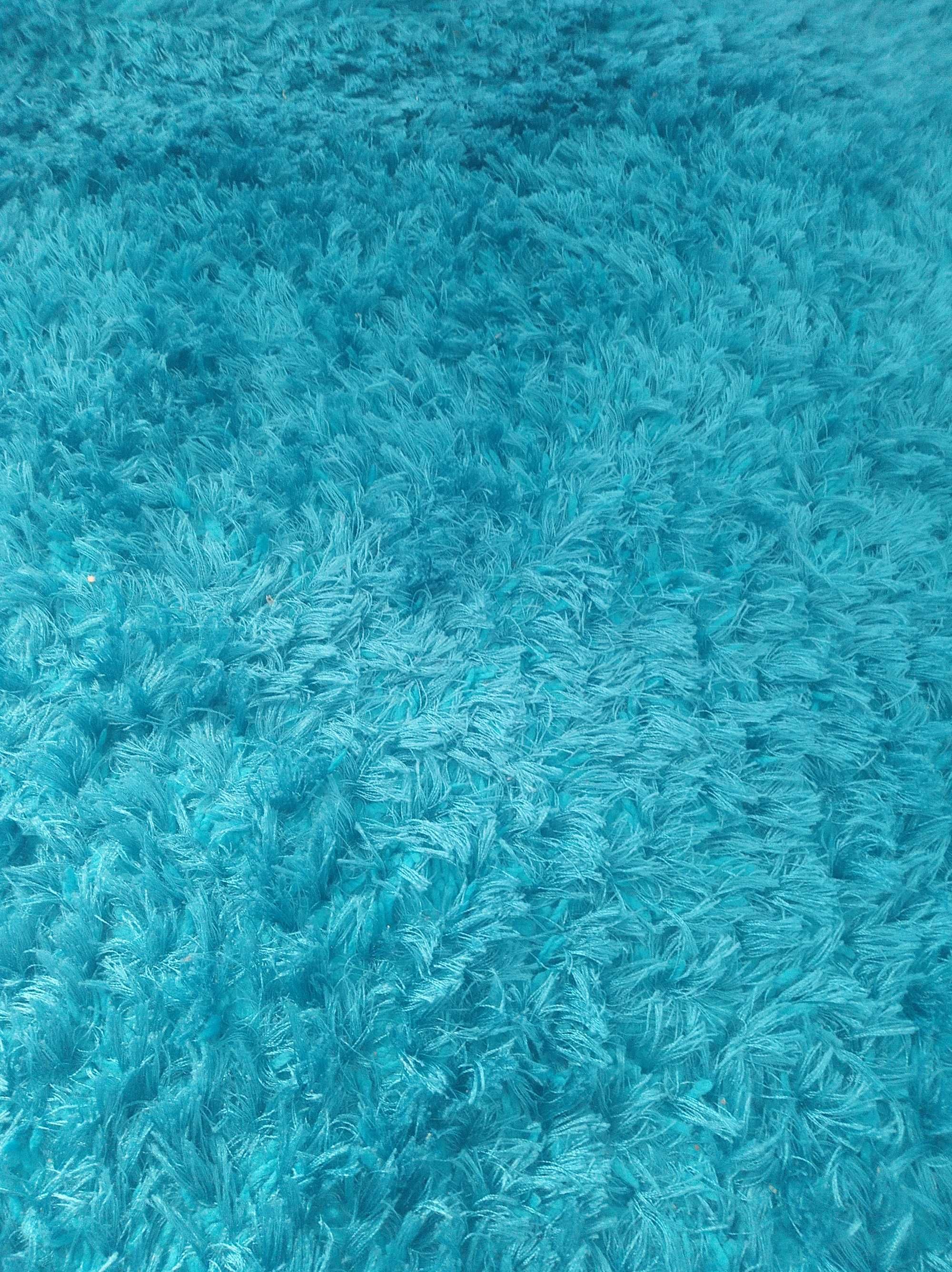 Dywan niebieski shaggy  230x160