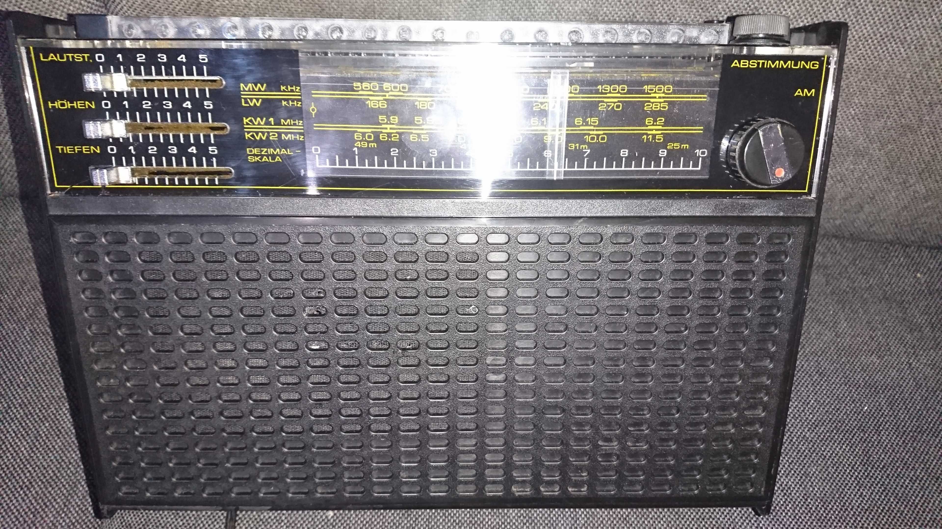 Radio FM MW LW KW wielozakresowe RFT Stern Sensomat 3000 w bdb stanie