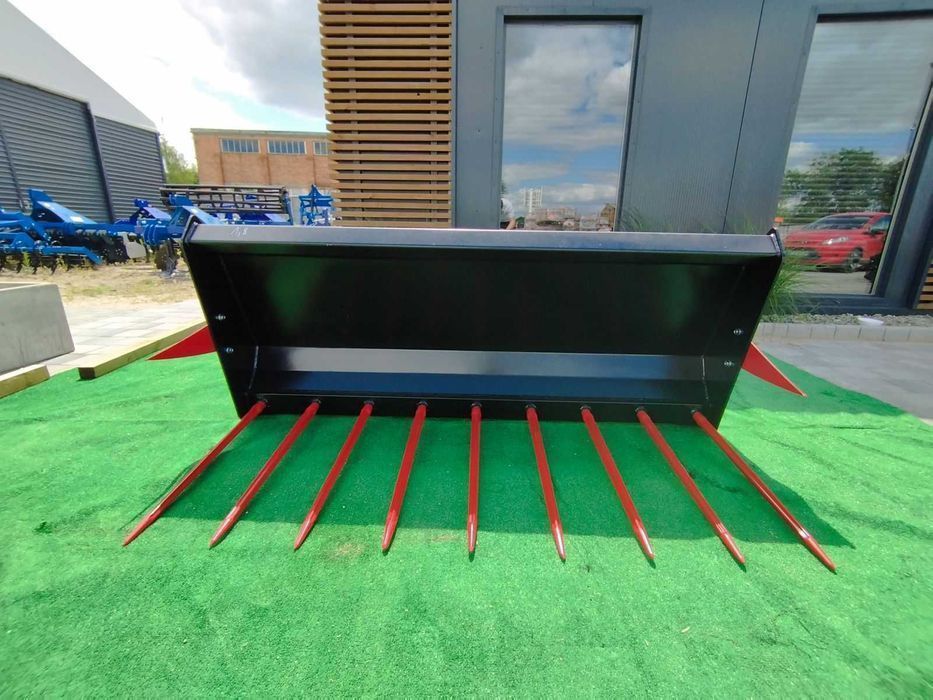 Widły do obornika - kute kły ząb, Euroramka