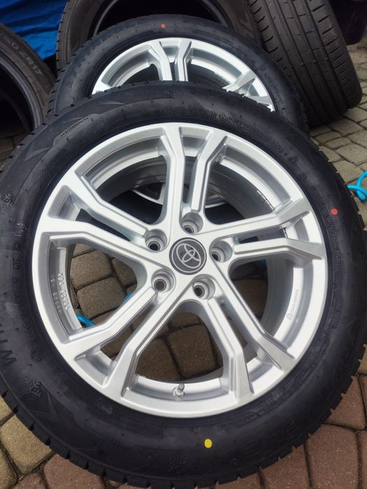 Nowe koła zimowe 17 5x114,3 czujniki tpms toyota RAV4 Avensis c-hr chr