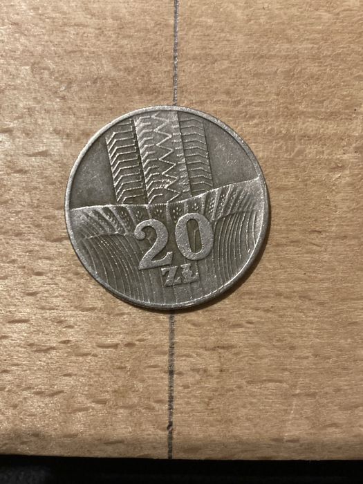 PRL 20 zł Kłosy skrętka ładna