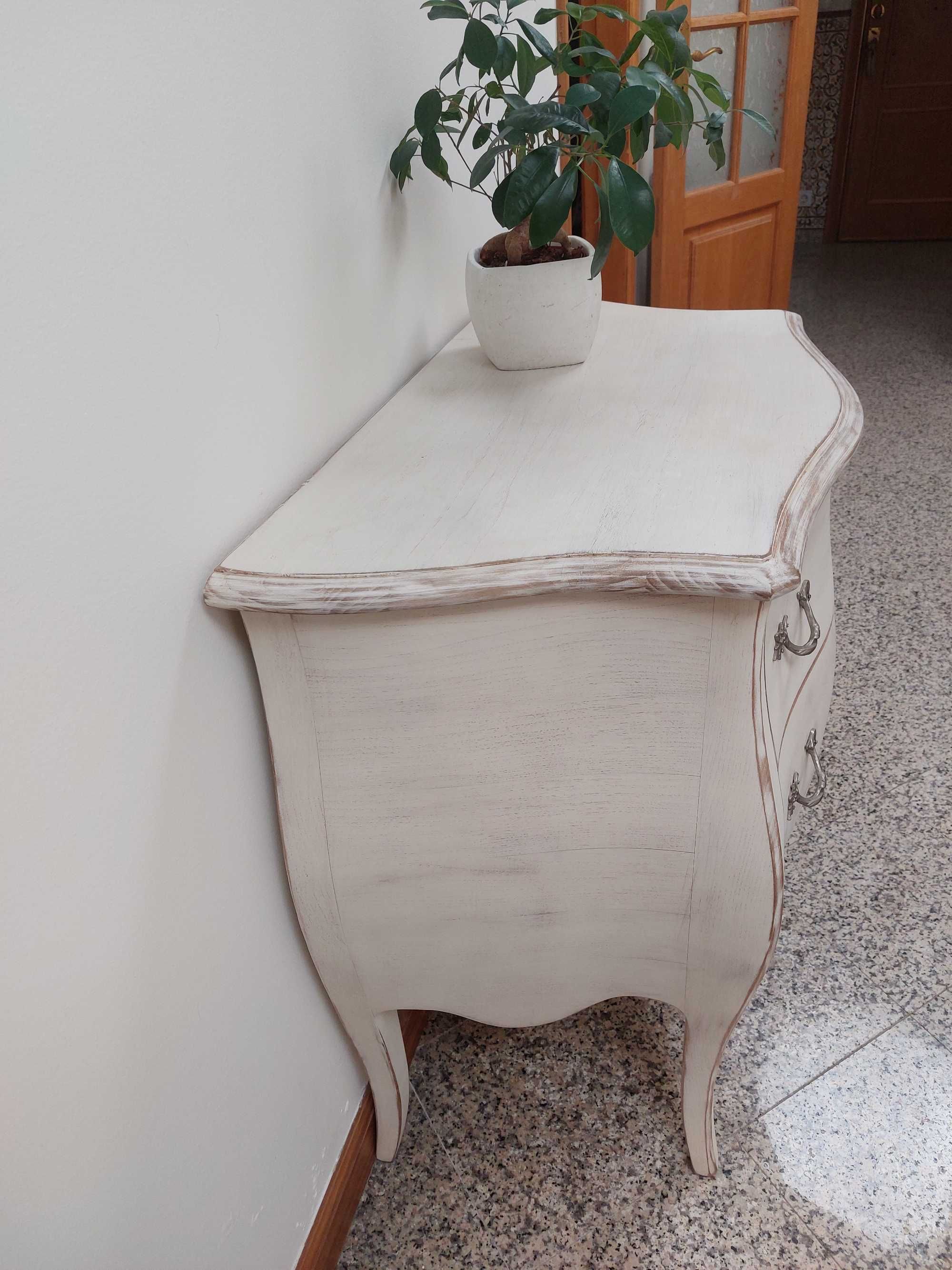 CÓMODA branca madeira maciça