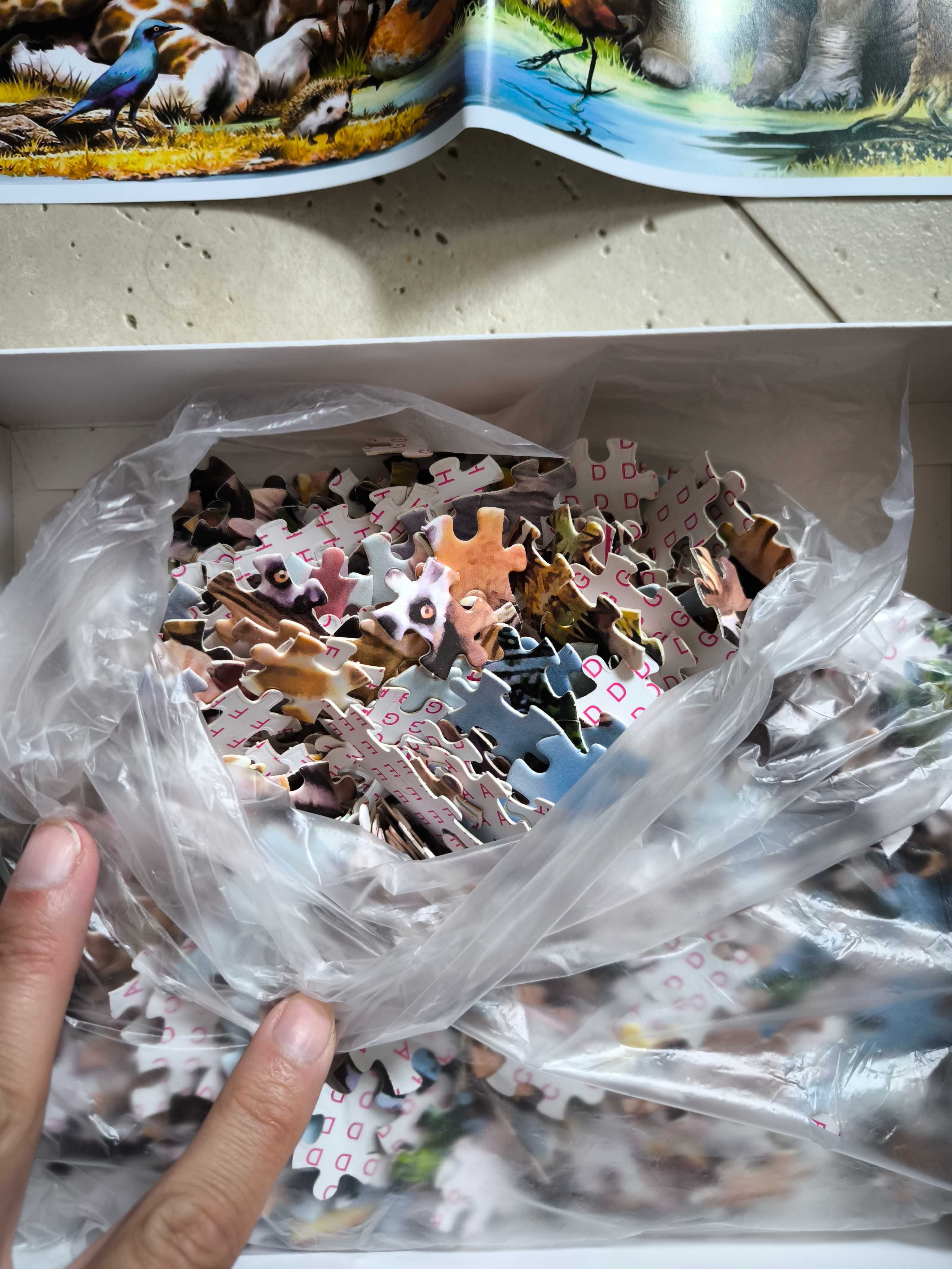 Puzzle dżungla 1000 elementow
