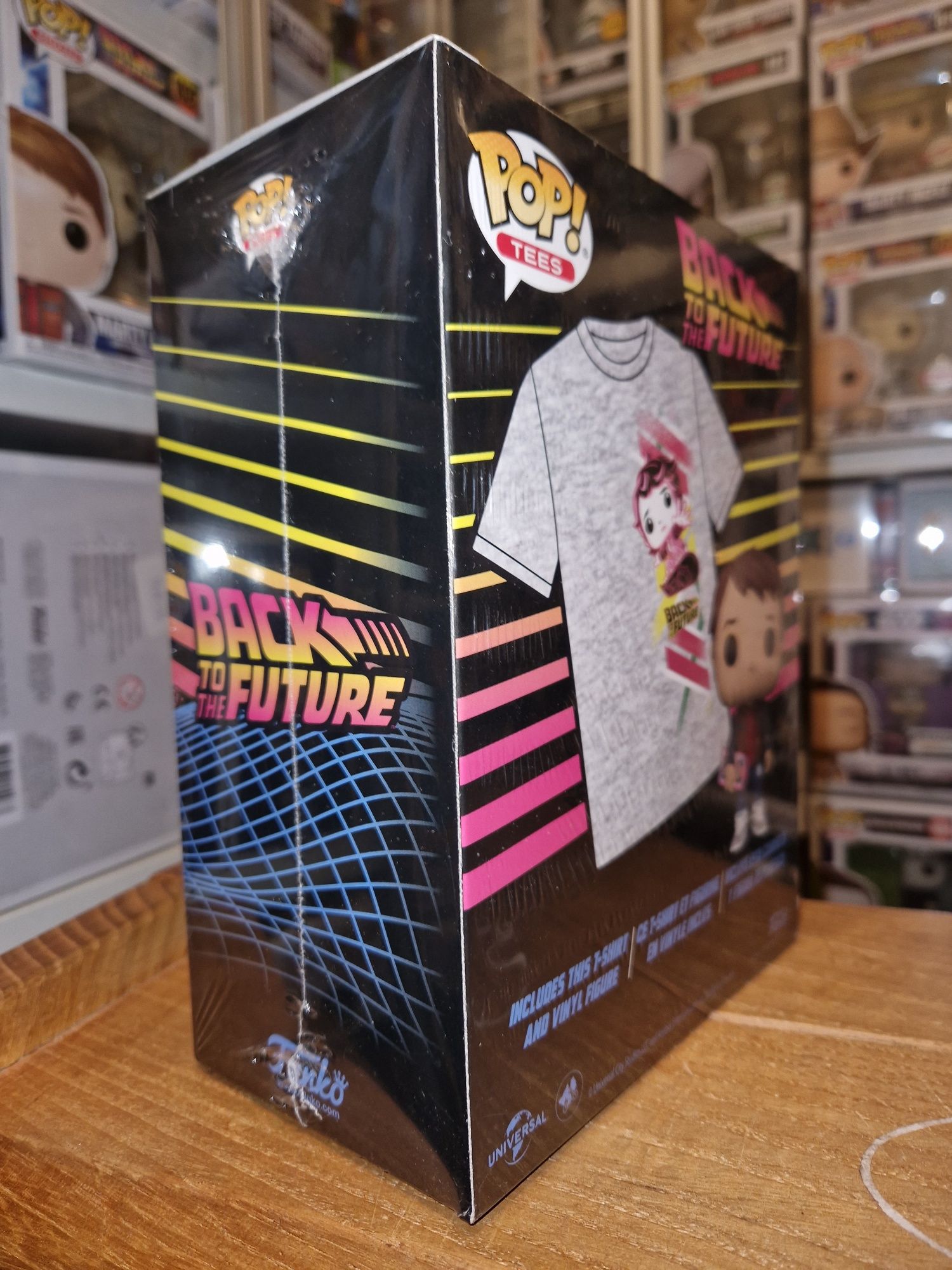 Back to the Future Funko Pop + Tee Marty McFly w/Hoverboard