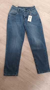 Spodnie jeans damskie L