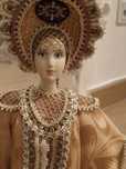 Boneca de porcelana 33cm