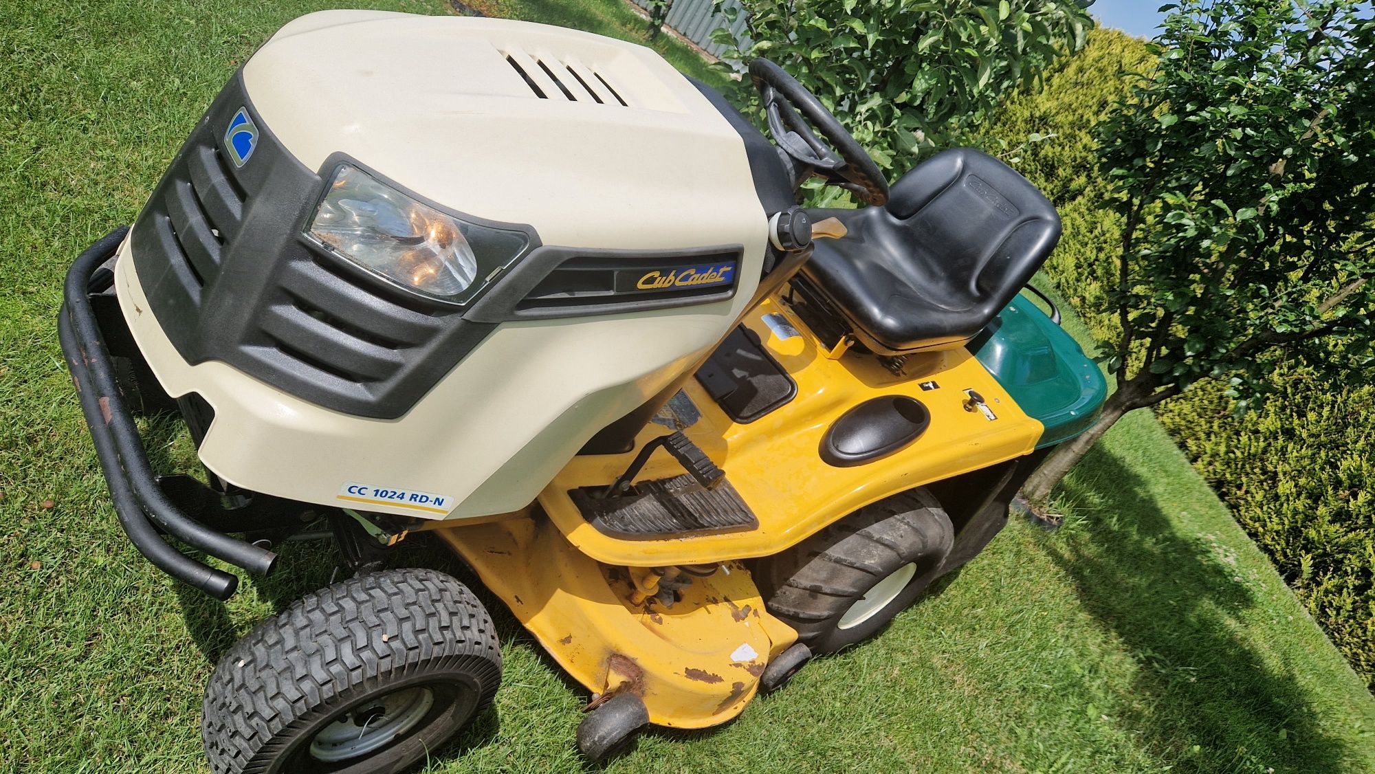 Traktorek kosiarka mtd cub cadet cc1024 kawasaki