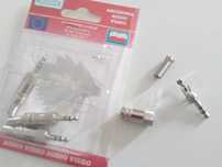 mały jack stereo 4szt, metalowe, do samodzielnego lutowania