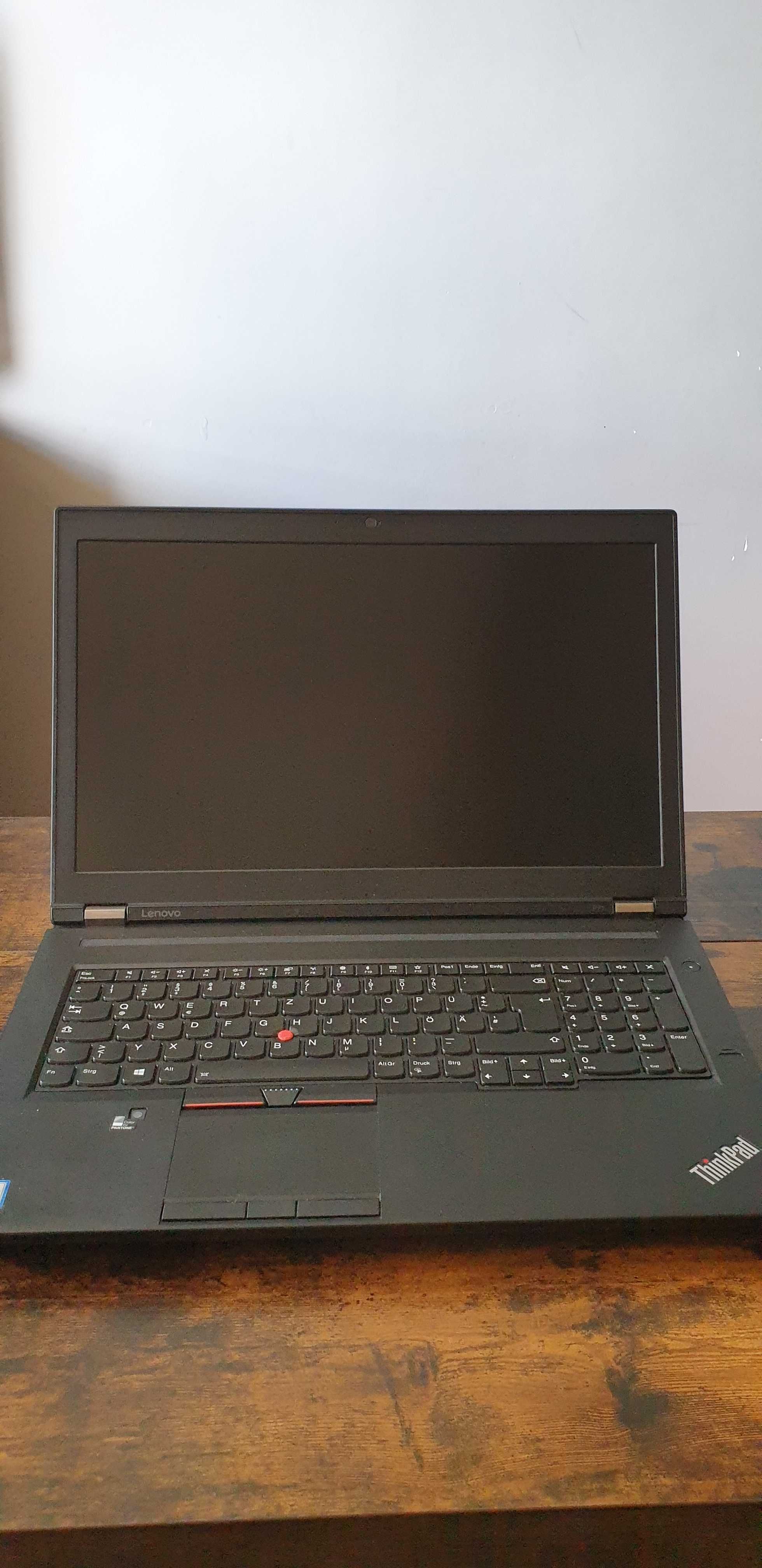 Lenovo ThinkPad P71 Xeon E3 v6 48 GB DDR4 m2 500 GB 4K nowa bateria