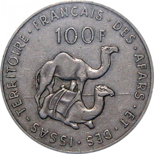 Moeda rara 100 Francos 1970