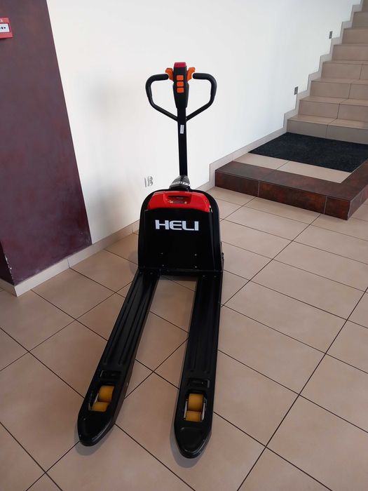 Paleciak Elektryczny 1500kg Widły L-1000 Na Auto Mały Zwrotny Heli