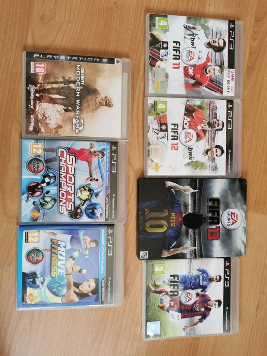 Jogos PlayStation 3: FIFA, Move, etc