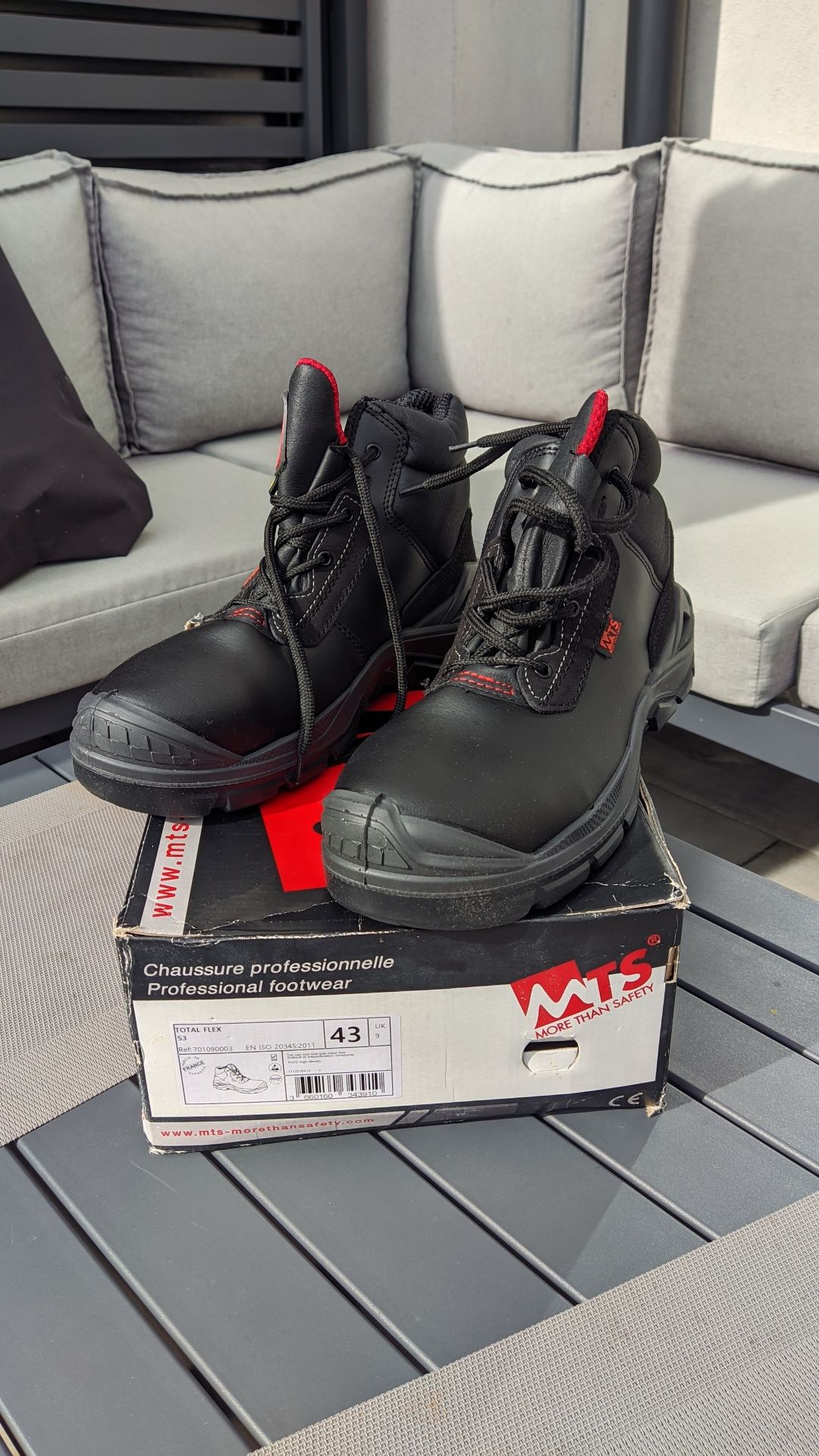 Buty robocze MTS Tech Total Flex S3 rozm.44