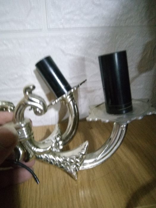 Części do żyrandola kinkietu ramię styl secesyjny