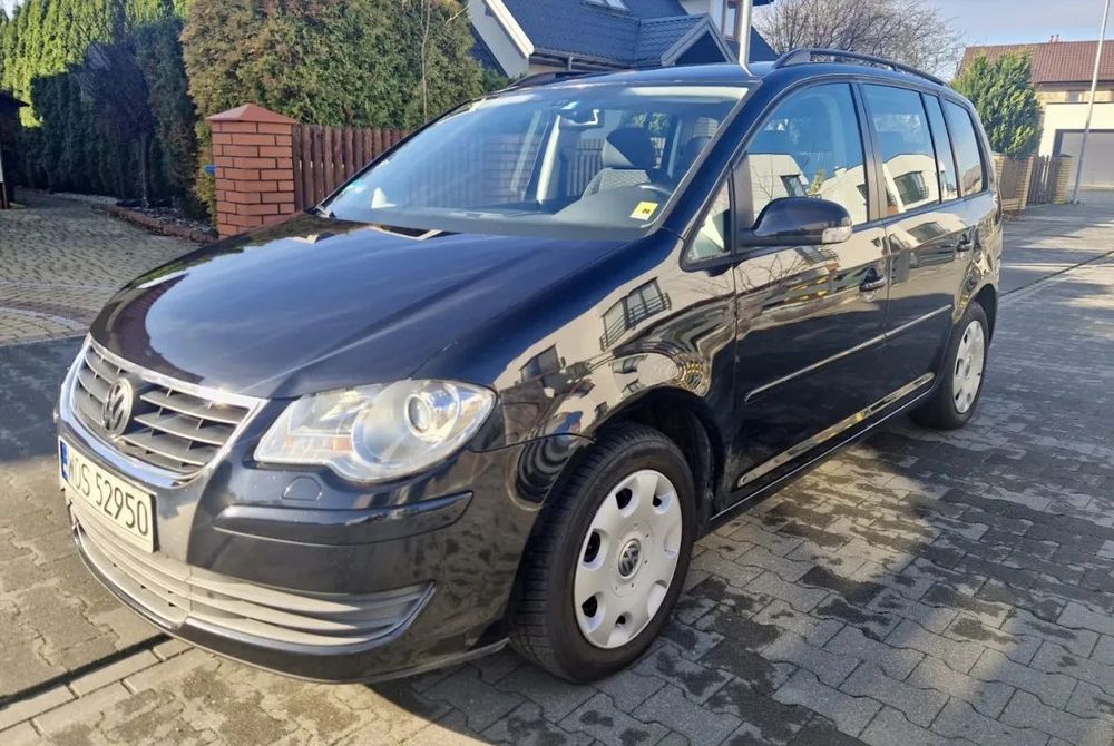 Volkswagen Touran Volkswagen Touran 1.9 TDI| 2008r |Climatronic| Hak |Przegląd 11.2026r.