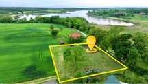 Działka 2885 m² z widokiem na jezioro Gołubie – media, asfalt