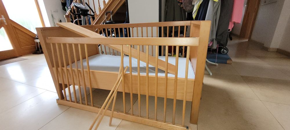 Łóżeczko dzieciece duże Hulsta