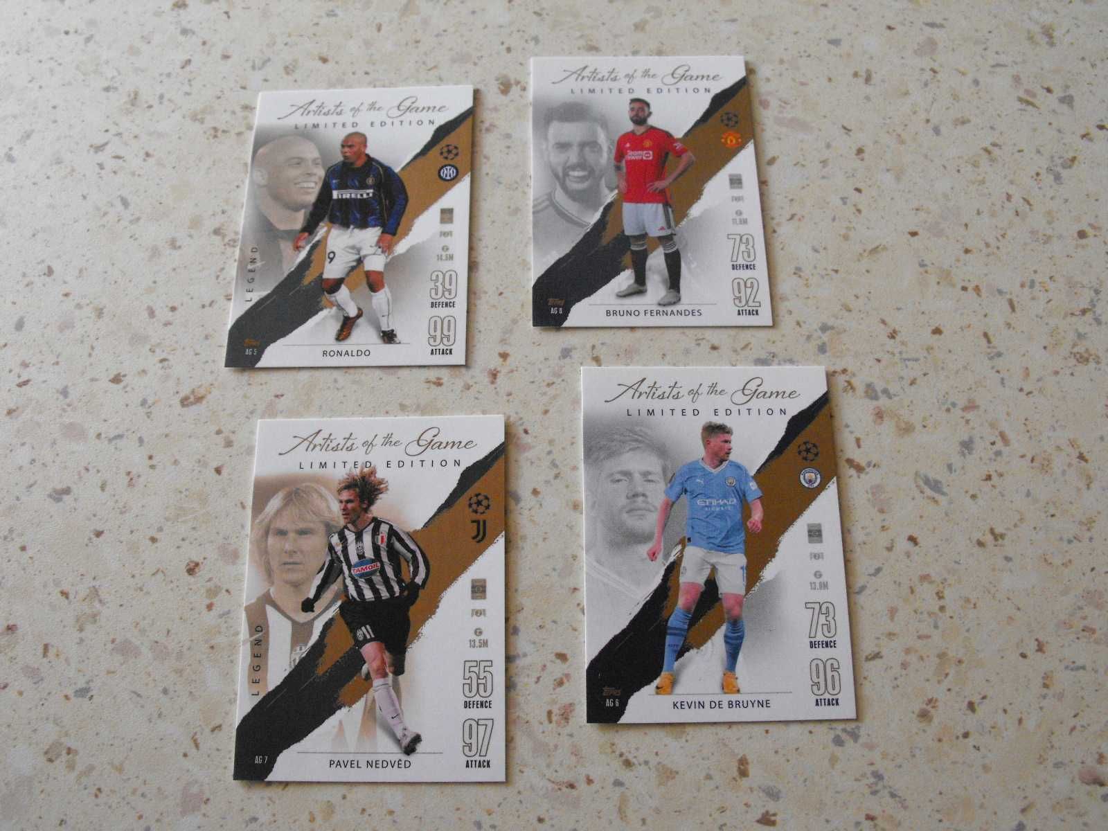 topps Match Attax 2023/24 LIMITED EDITION, karty Artists of the Game
