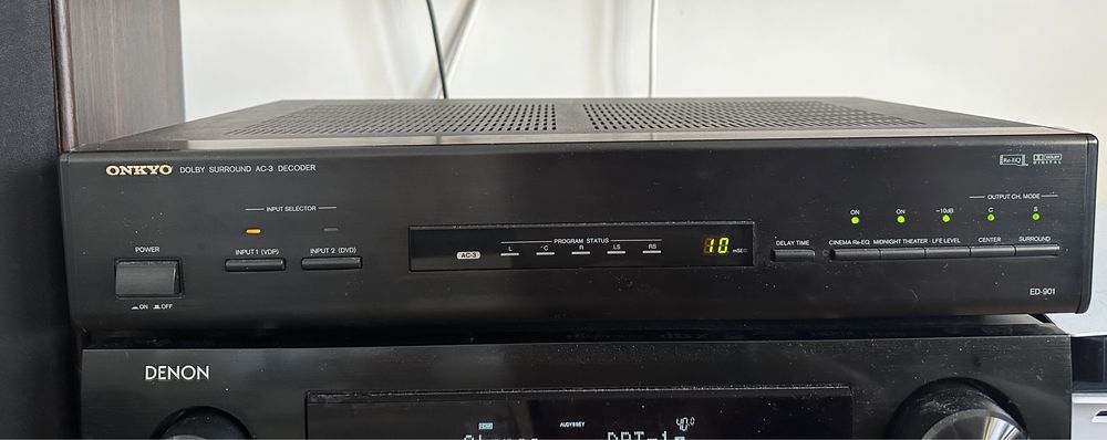 Onkyo ED-901 Dekoder DD Procesor Dźwięku Demodulator AC3-RF Laser Disc