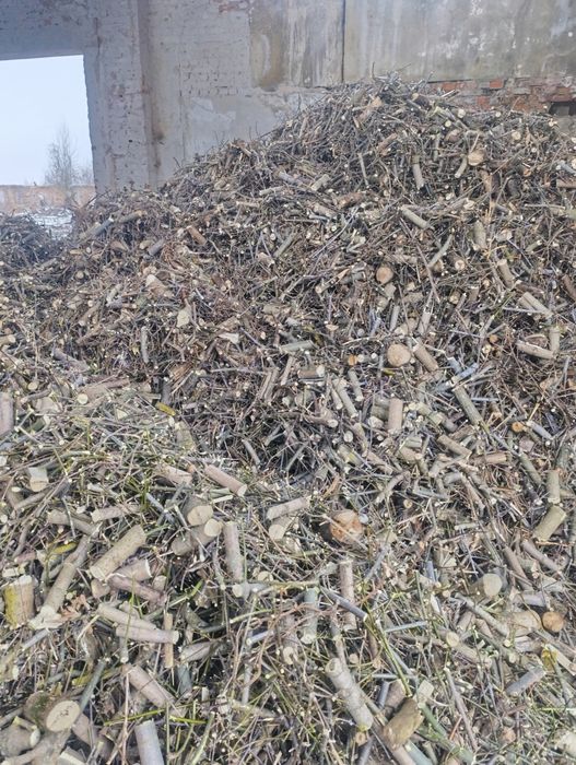 Щепа з гілок від 5 до 12 см