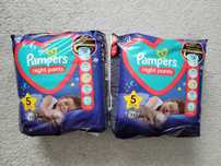 Pieluszki PAMPERS Night Pants, rozmiar 5 (12-17 kg) - 2 opakowania