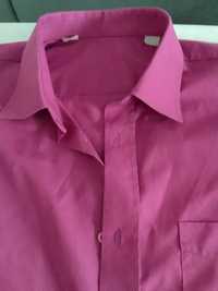 Koszula męska fioletowa