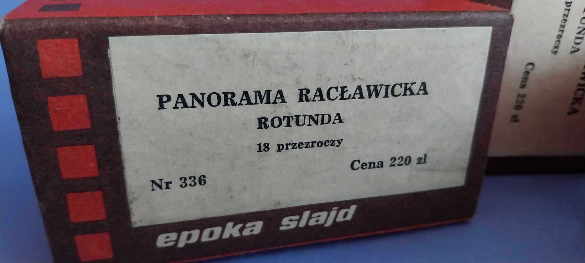 SLAJDY PRZEŹROCZA - Panorama racławicka - vintage PRL