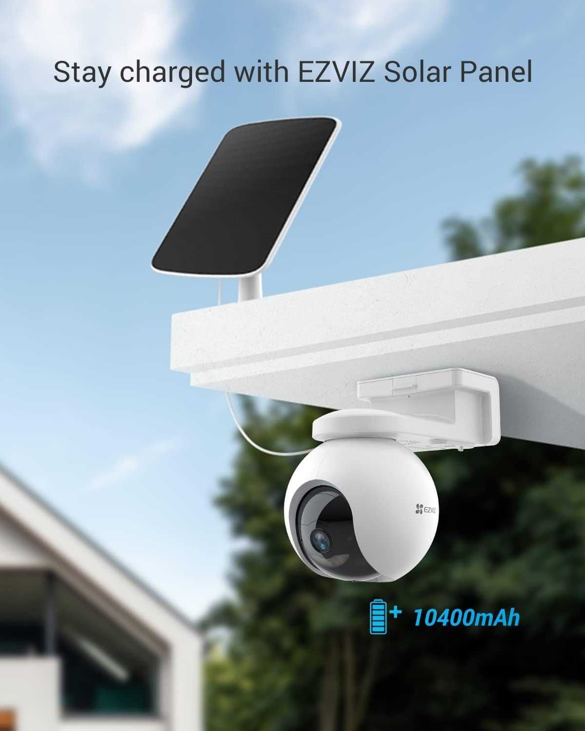 EZVIZ CB8 kamera WiFi 3MP na akumulator – bezprzewodowa, powystawowa