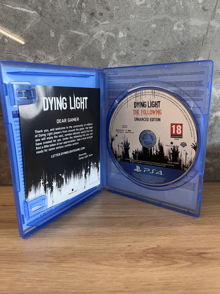 Dying light the following enhanced edition PS4