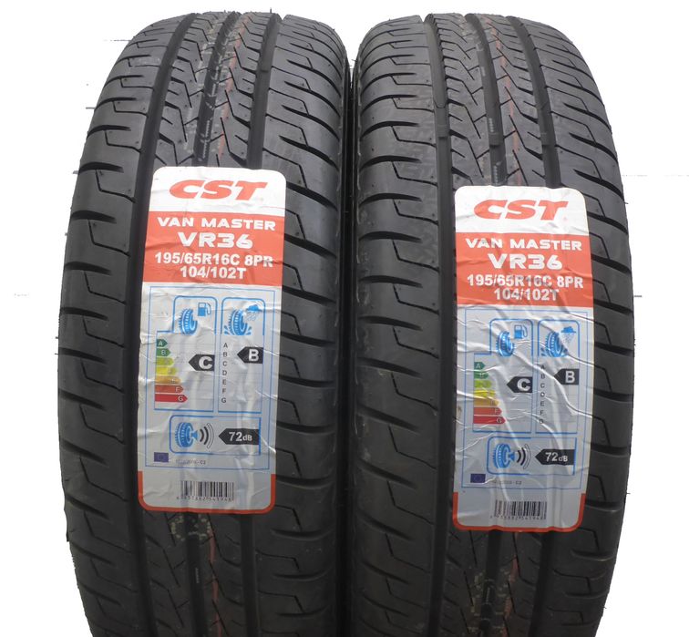 195/65/16C CST VR36 195/65R16 C 104/102T Lato 2017 Nieużywane